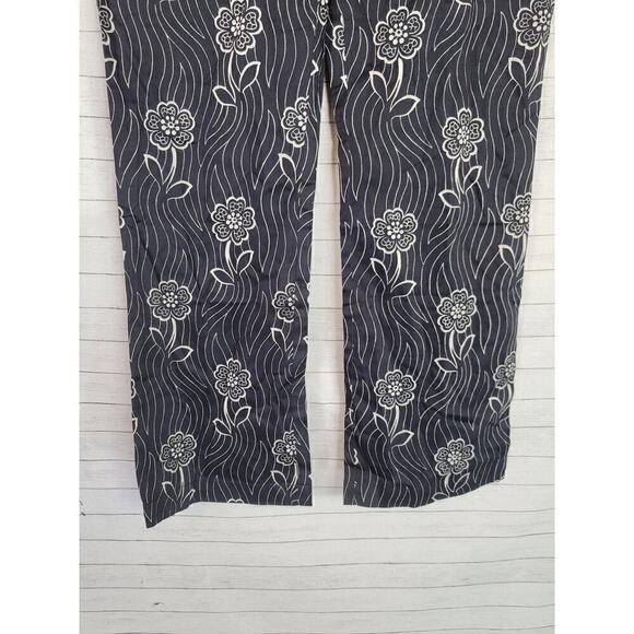 TUCKERNUCK PRINTED ANKLE TROUSER PANTS, SZ MEDIUM - Picture 4 of 16